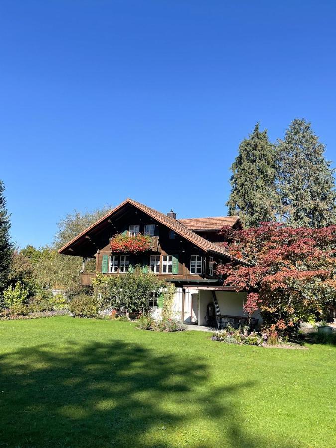 Neb-Thun Lodge'S Seehaus 1 Gwatt Екстер'єр фото